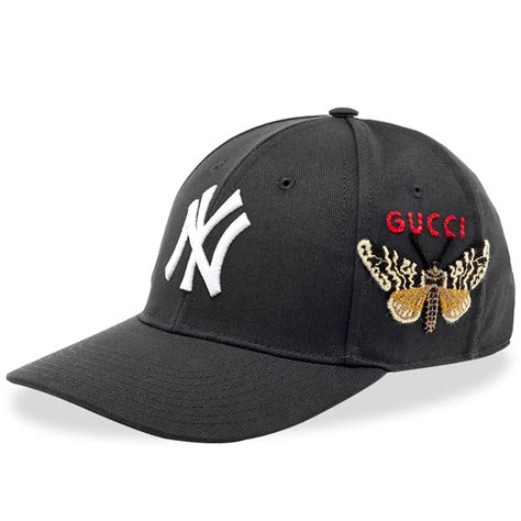 gucci yankees hat black|Gucci Yankees capsules.